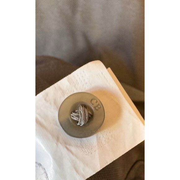 Cutter & Buck Arkansas Razorbacks Polo L 1/4 Button-Up Grey Long Sleeve Pullover - Picture 8 of 13